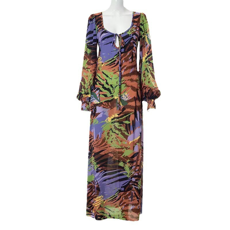 Renee | Robe colorée