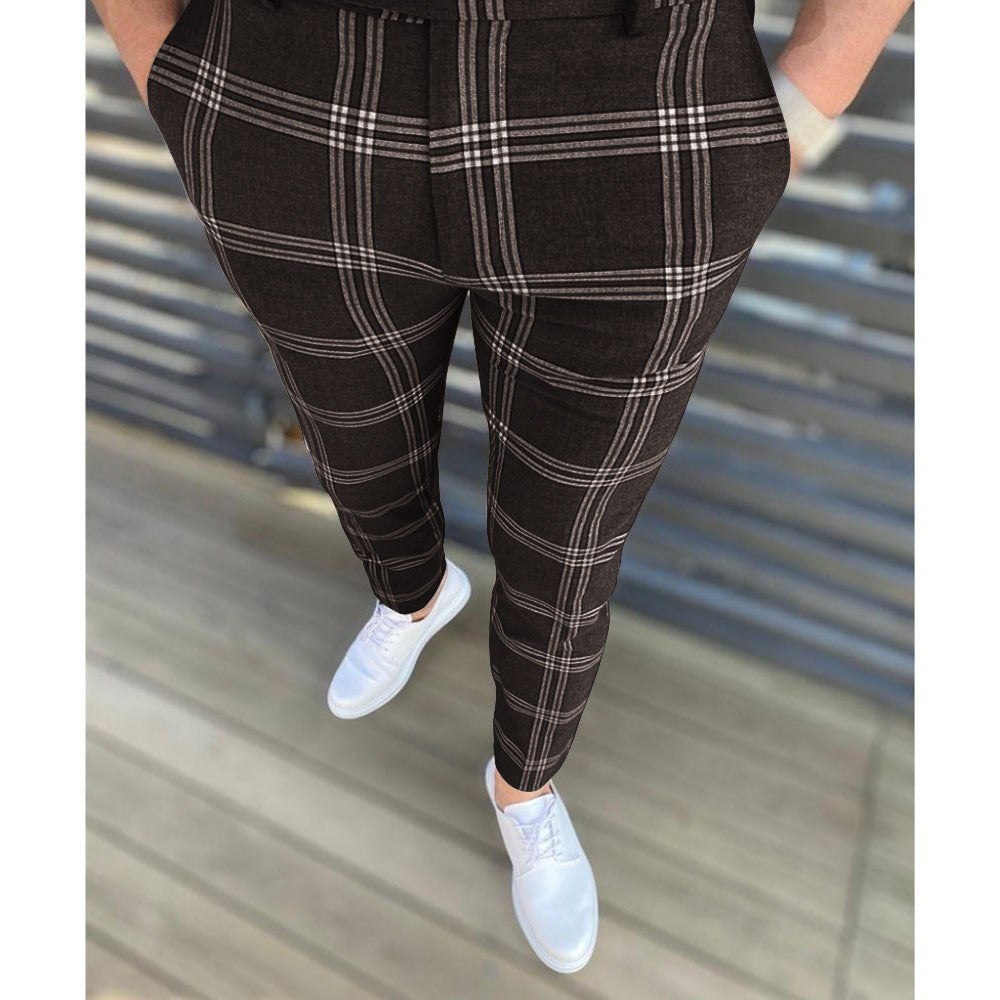 Armand - Pantalon à Carreaux pour Hommes