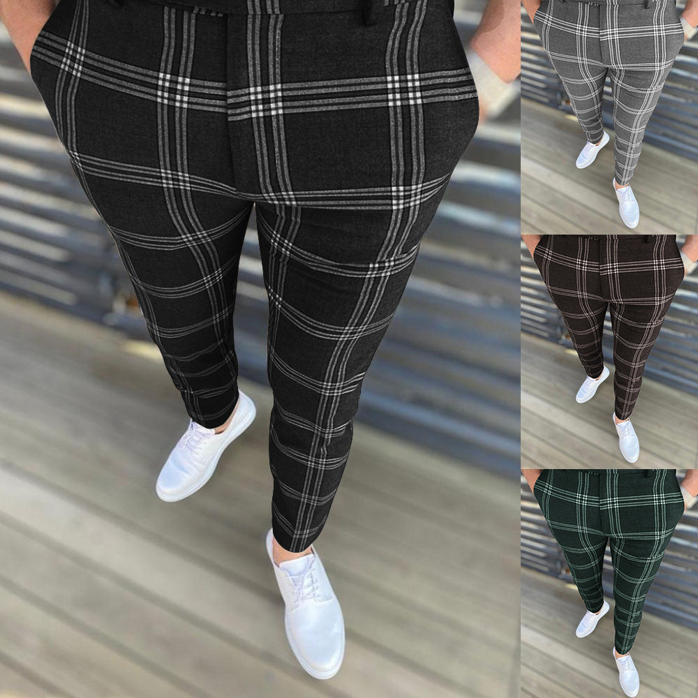 Armand - Pantalon à Carreaux pour Hommes
