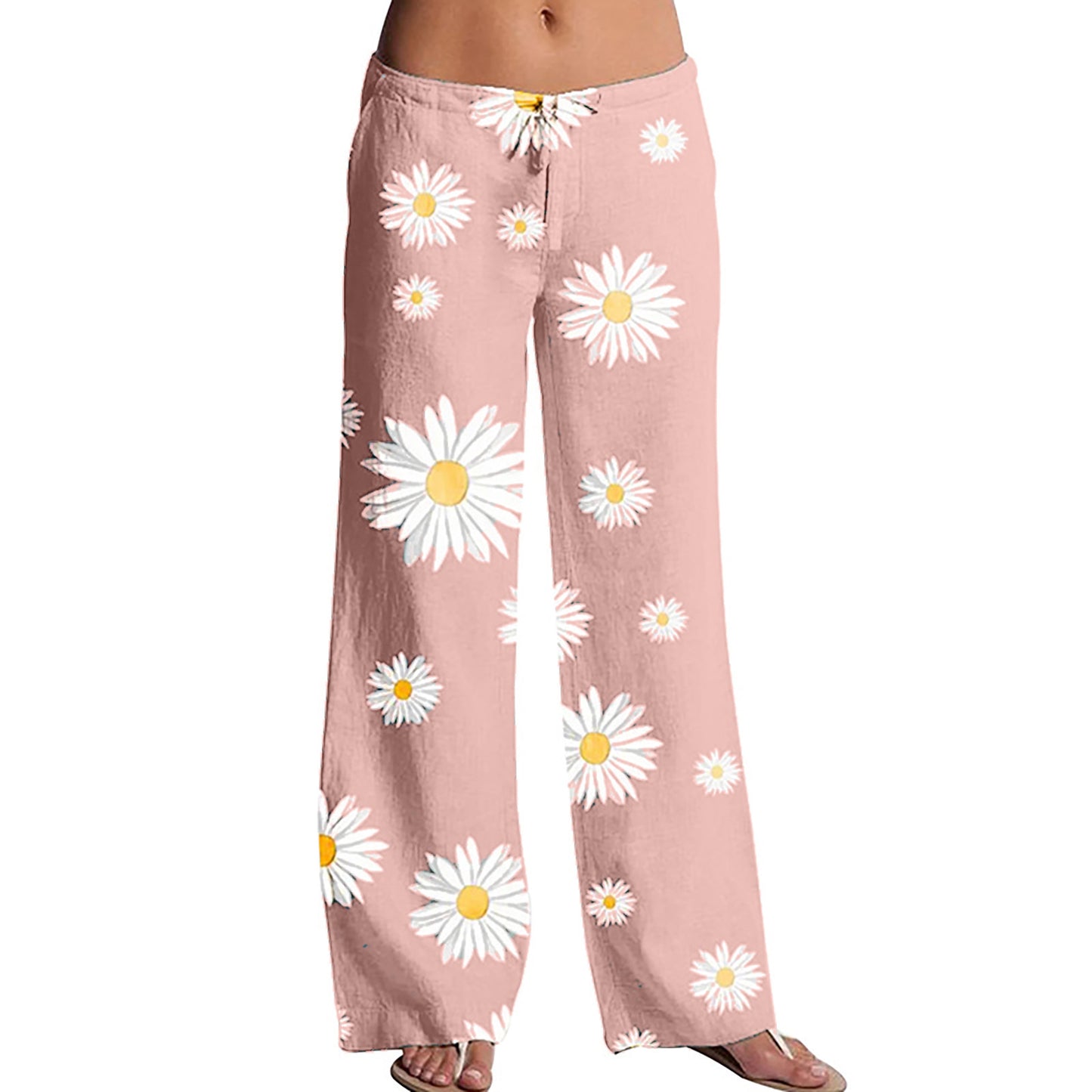 Fleur | Elegant pantalon de jogging à imprimé floral