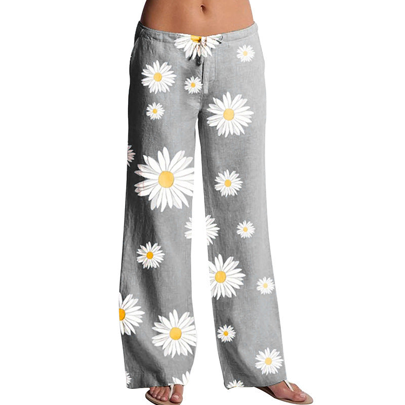 Fleur | Elegant pantalon de jogging à imprimé floral
