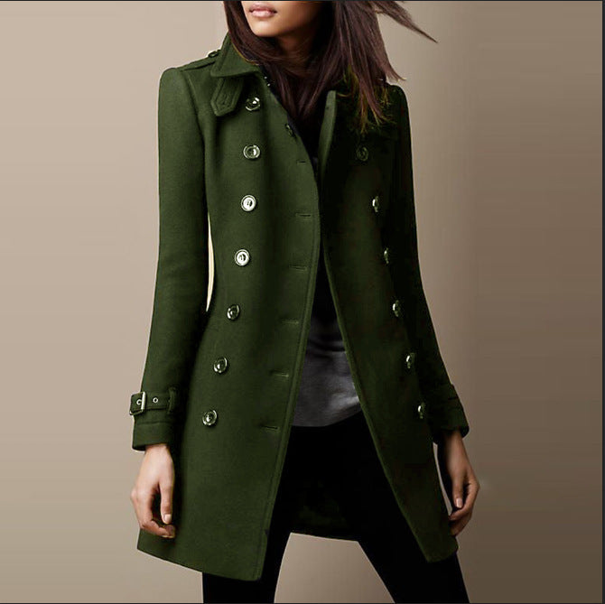 Nina | Manteau anglais avec boutons