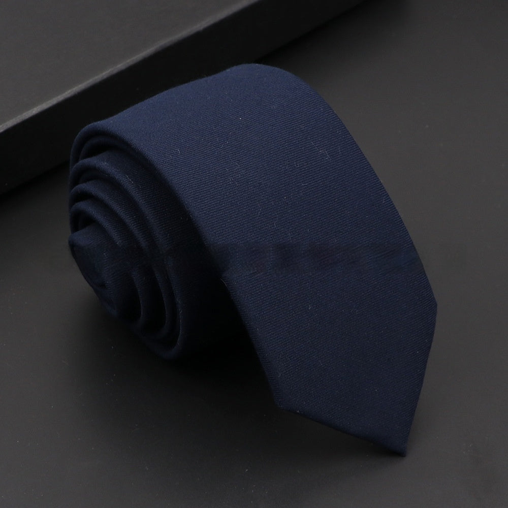 Victor | Cravate élégante de couleur uniforme