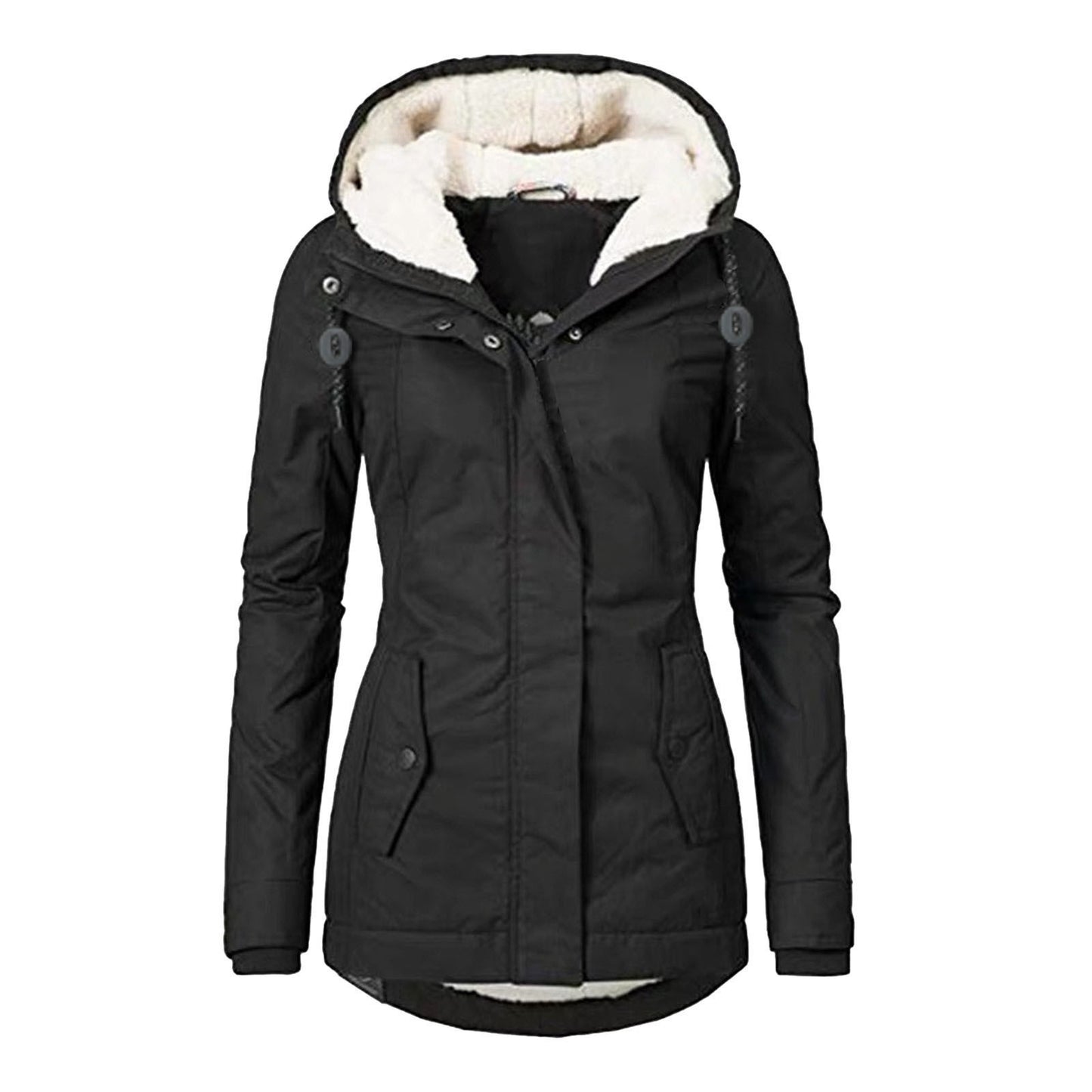 Isabelle | Longue veste chaude imperméable et coupe-vent pour femmes