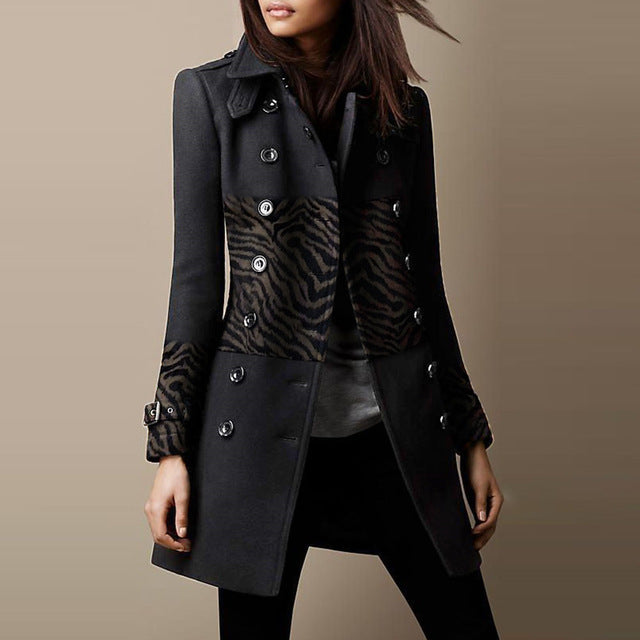 Nina | Manteau anglais avec boutons