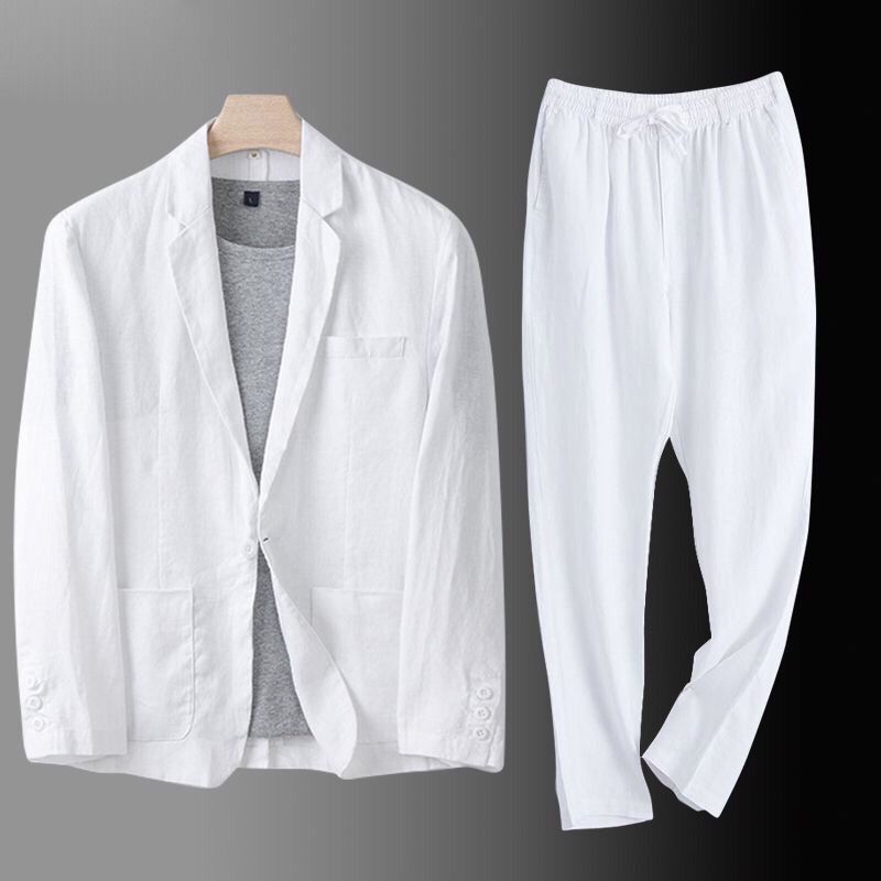 Pierre | costume décontracté en lin pour hommes