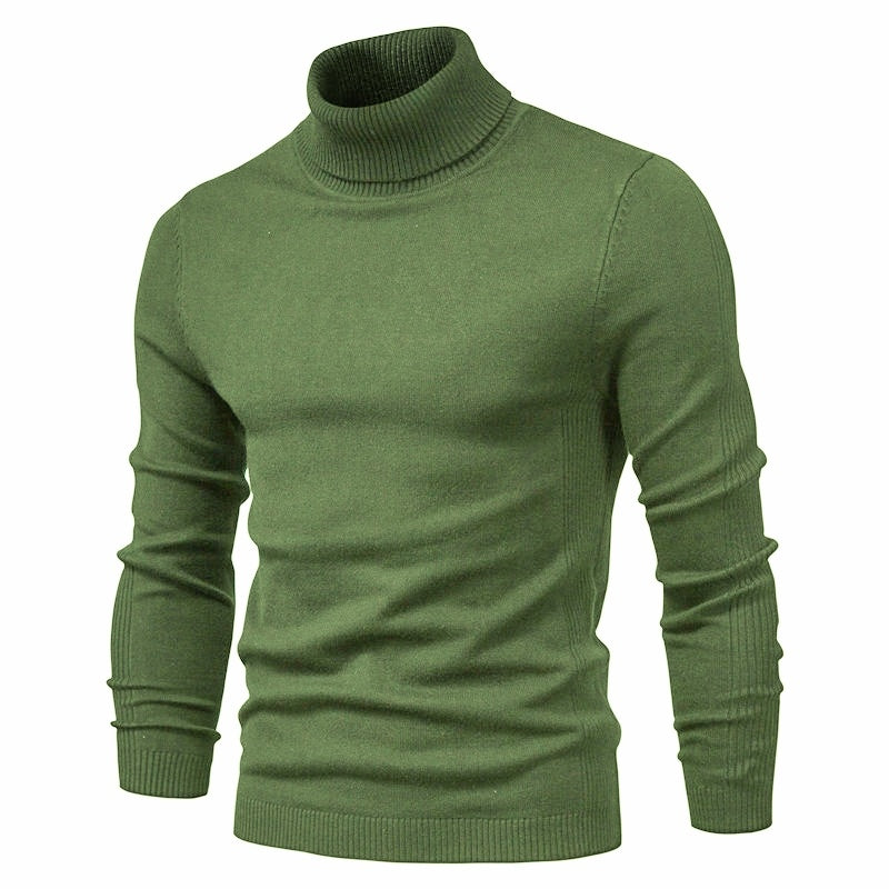Pierre | Pull chaud à col roulé pour hommes