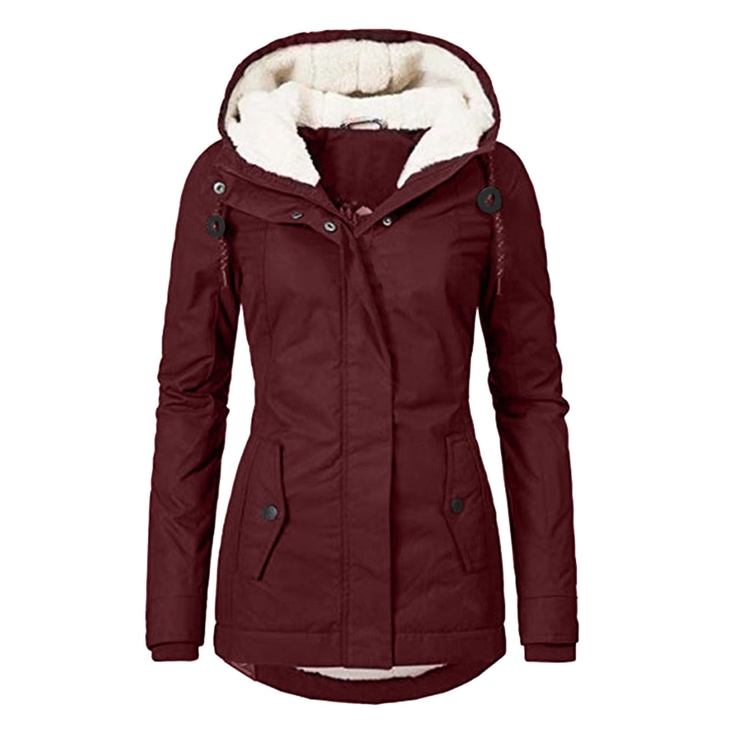 Isabelle | Longue veste chaude imperméable et coupe-vent pour femmes