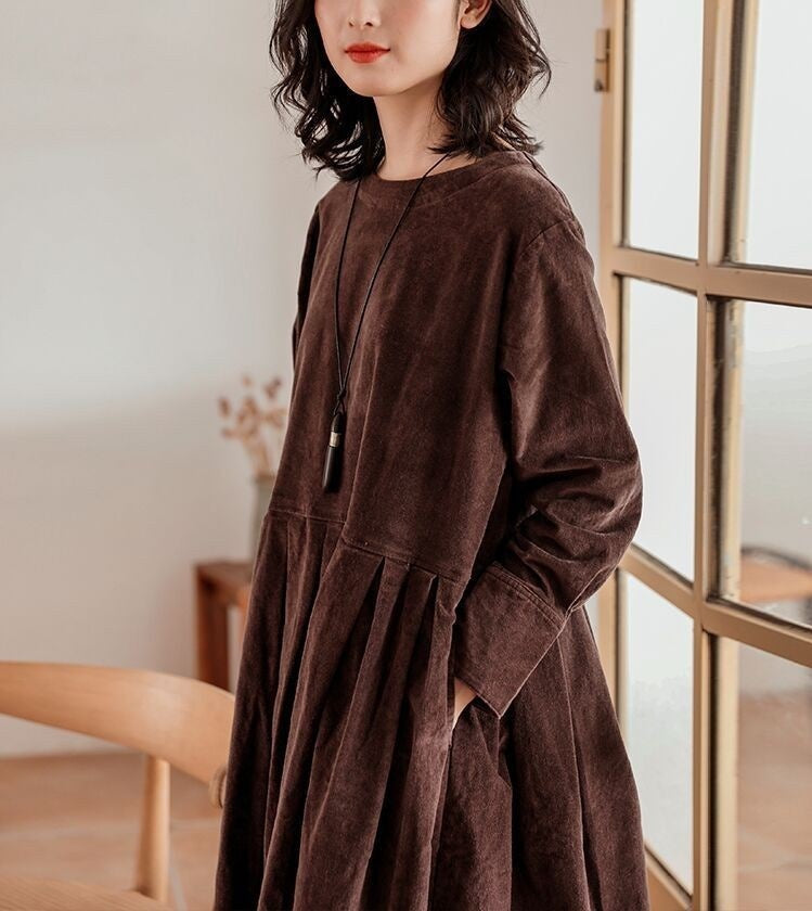Sophie | Robe française en velours