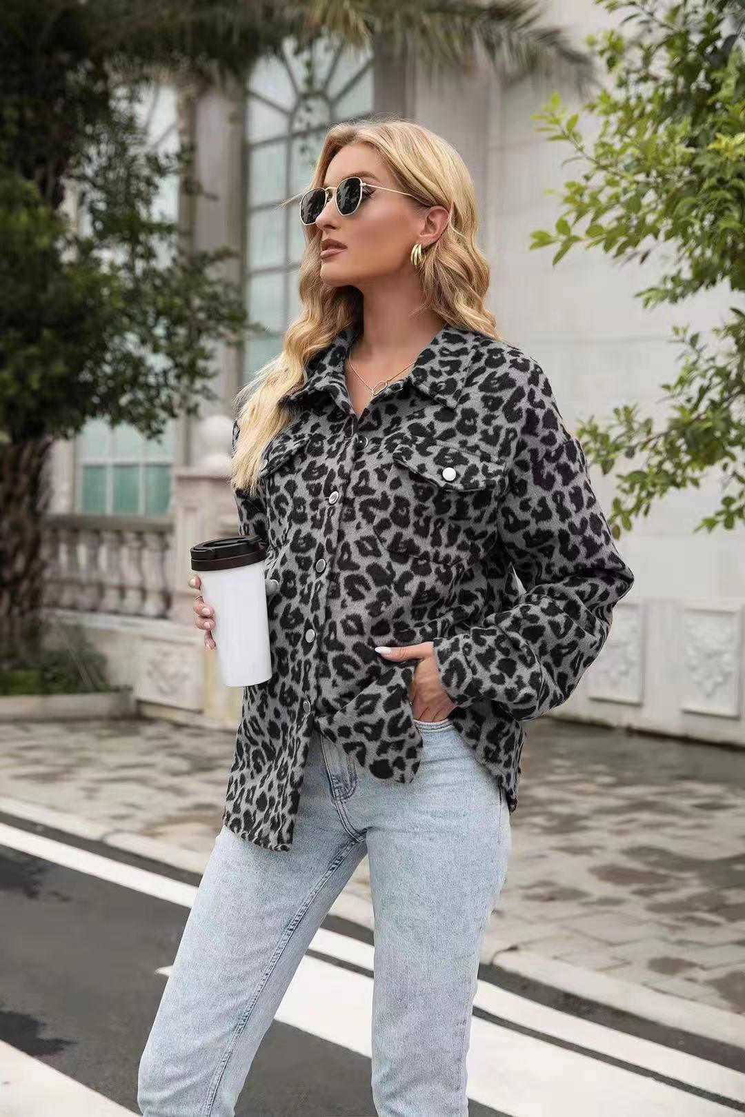 Merle | Veste léopard pour femme