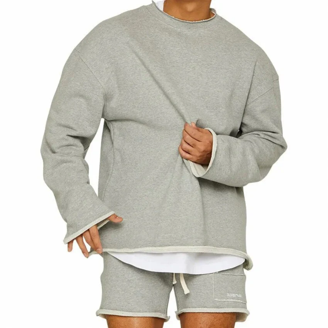Lance | Ensemble soirée d'été - Pull chaud avec short