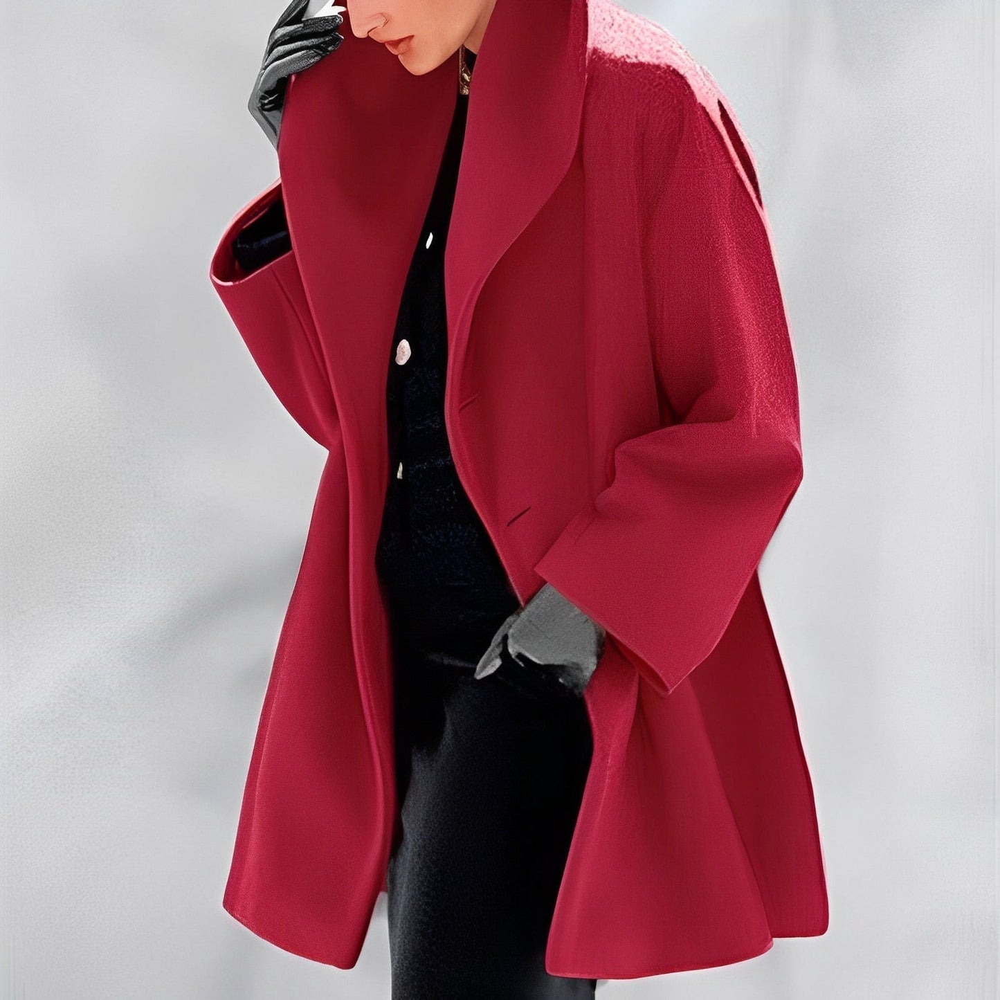 Elodie | Manteau d'hiver en polaire fine pour femmes
