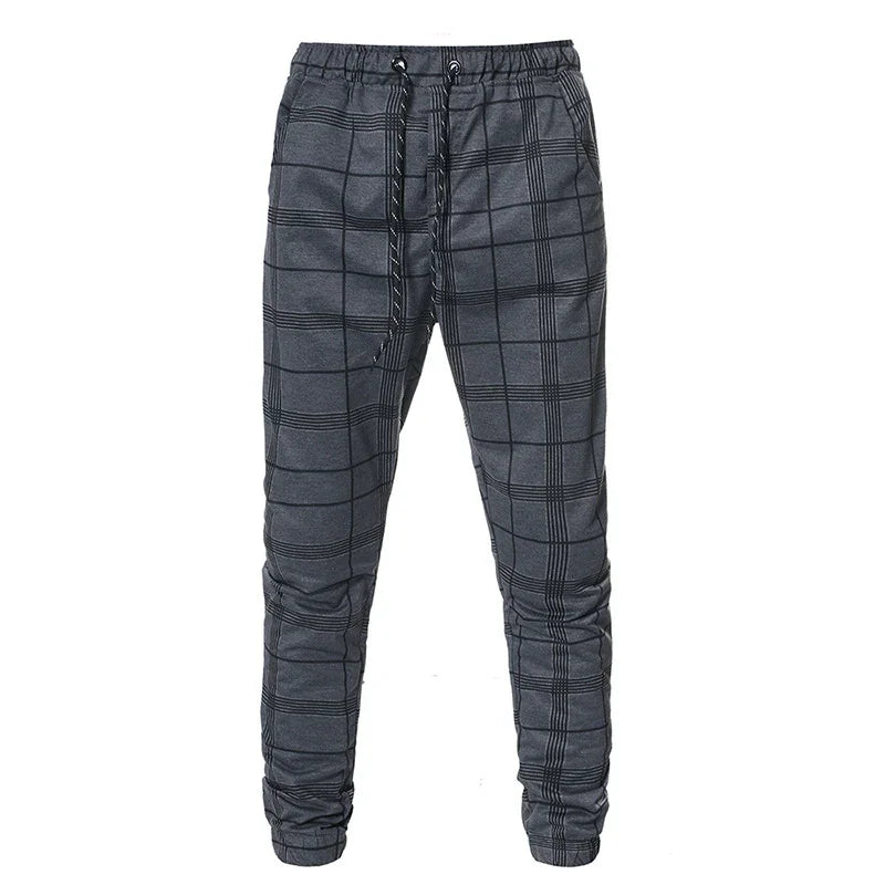Renard - Pantalon Jogging à Carreaux pour Hommes