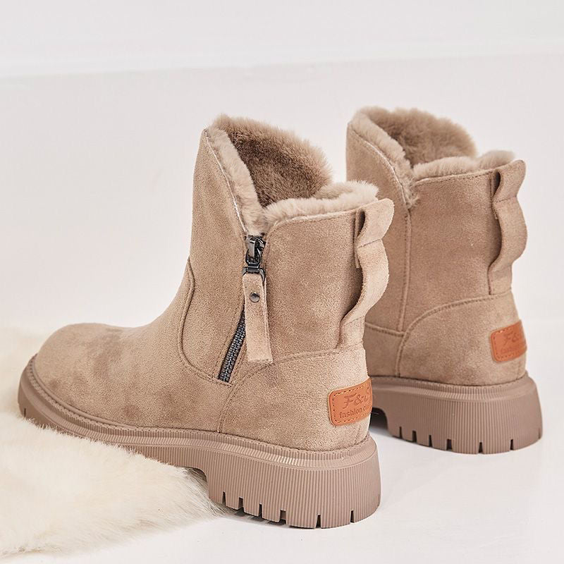Elize | Bottes sophistiquées avec doublure et fermeture éclair latérale pour femmes