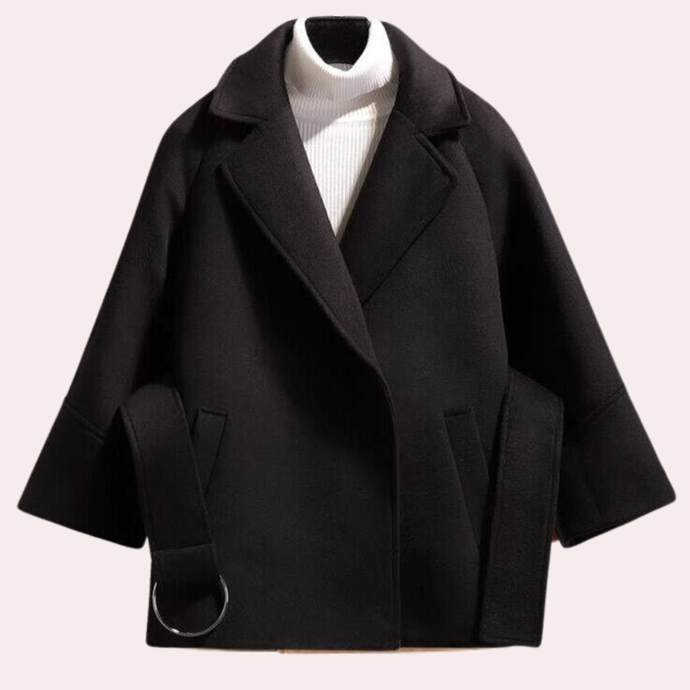 Marielle | Manteau de femme avec ceinture élégante