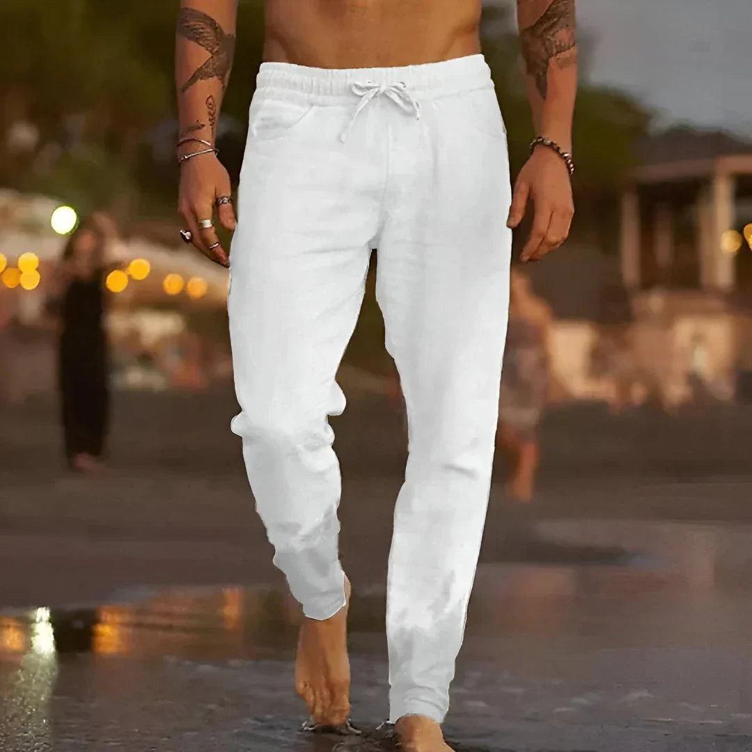 Pierre | Pantalon confortable en lin pour homme