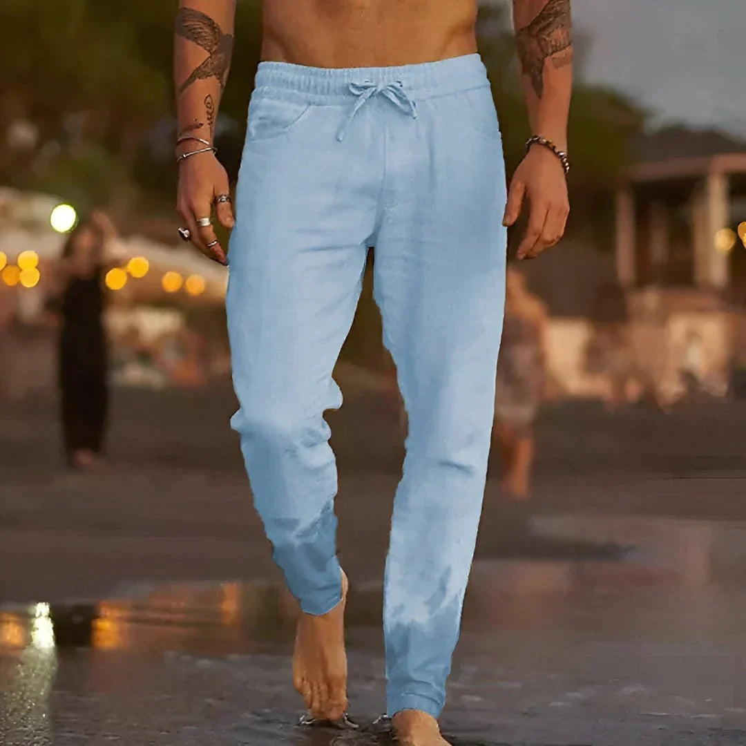 Pierre | Pantalon confortable en lin pour homme