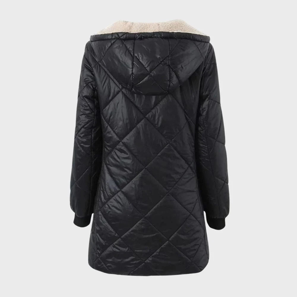 Noelle | Manteau long en duvet avec doublure pour femmes