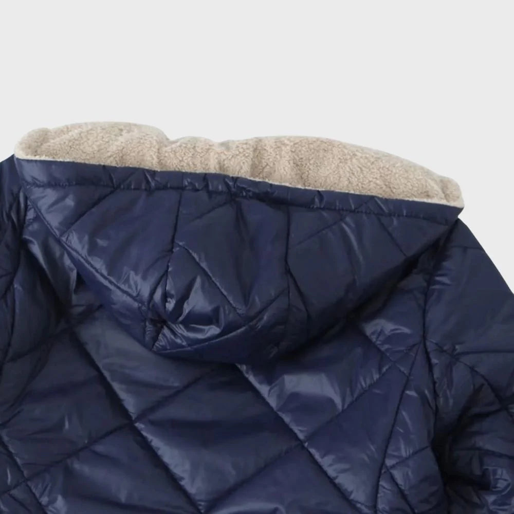 Noelle | Manteau long en duvet avec doublure pour femmes