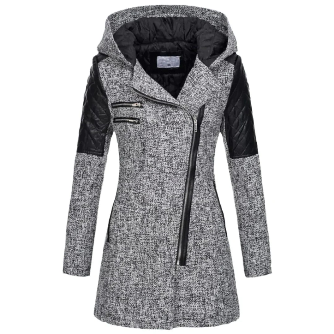 Valerie | Manteau d'hiver imperméable et coupe-vent avec capuche