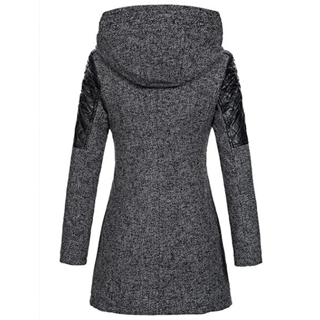 Valerie | Manteau d'hiver imperméable et coupe-vent avec capuche
