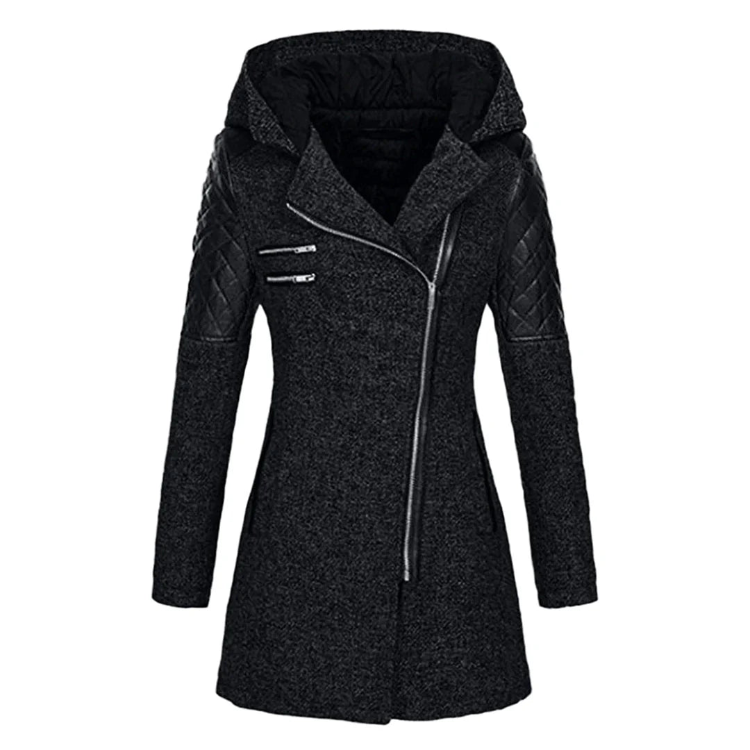 Valerie | Manteau d'hiver imperméable et coupe-vent avec capuche
