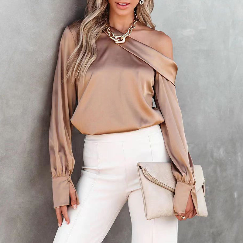 Renée | Unique blouse en satin