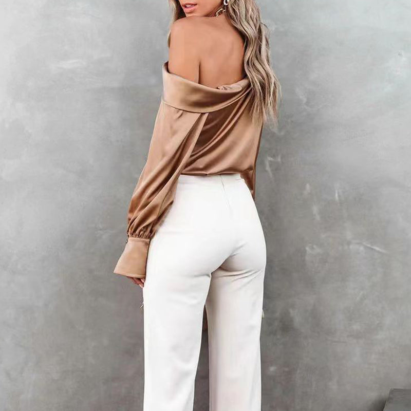 Renée | Unique blouse en satin