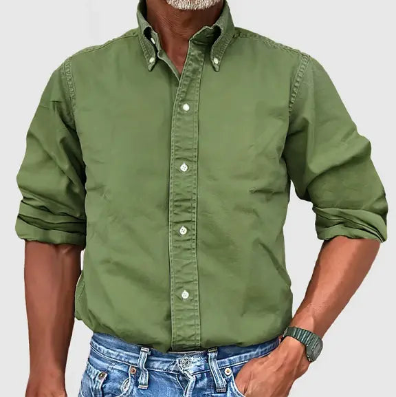 Leo | Chemise décontractée en coton pour hommes