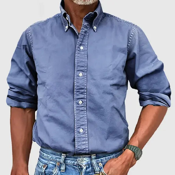 Leo | Chemise décontractée en coton pour hommes