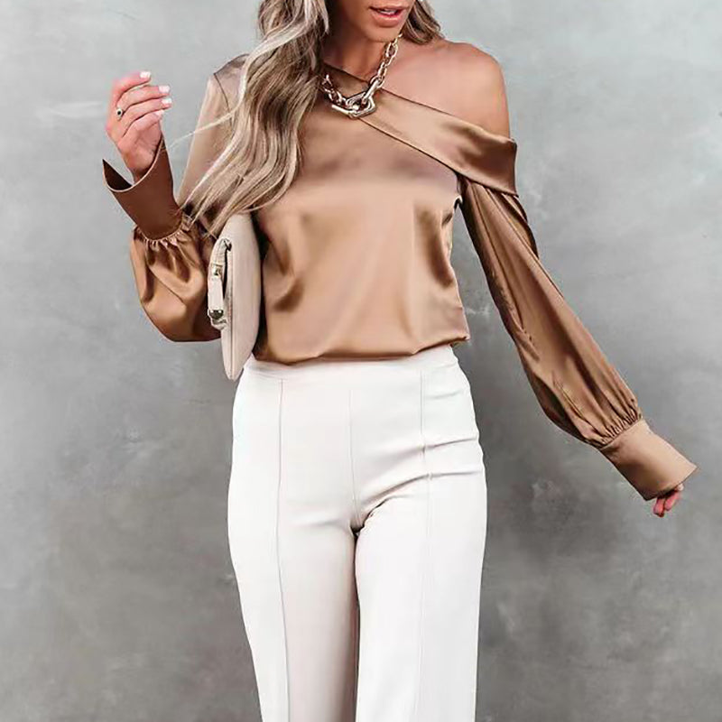 Renée | Unique blouse en satin