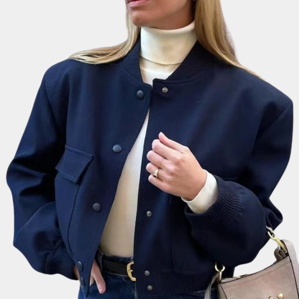 Valerie | Veste bombardier en tissu pour femmes