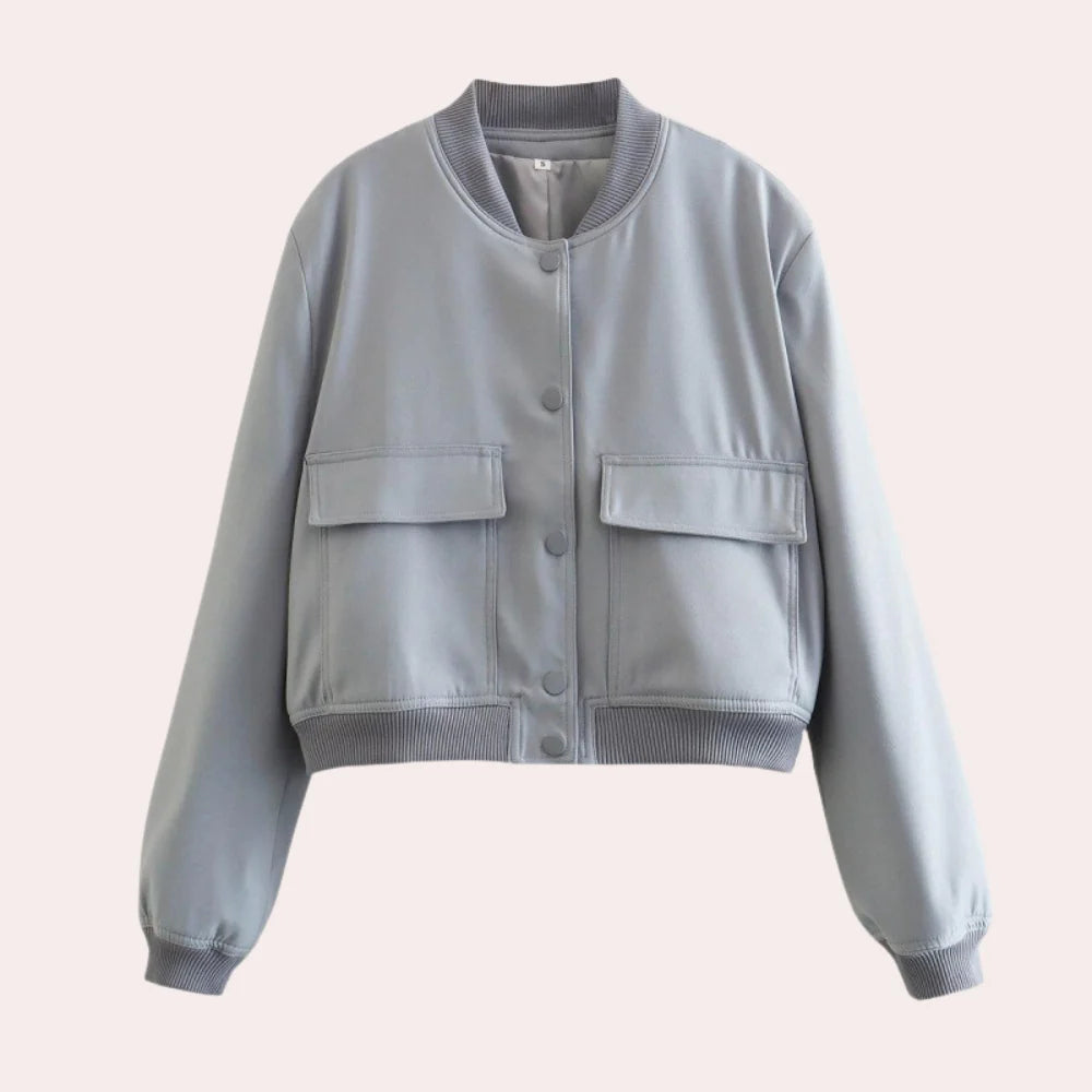 Valerie | Veste bombardier en tissu pour femmes