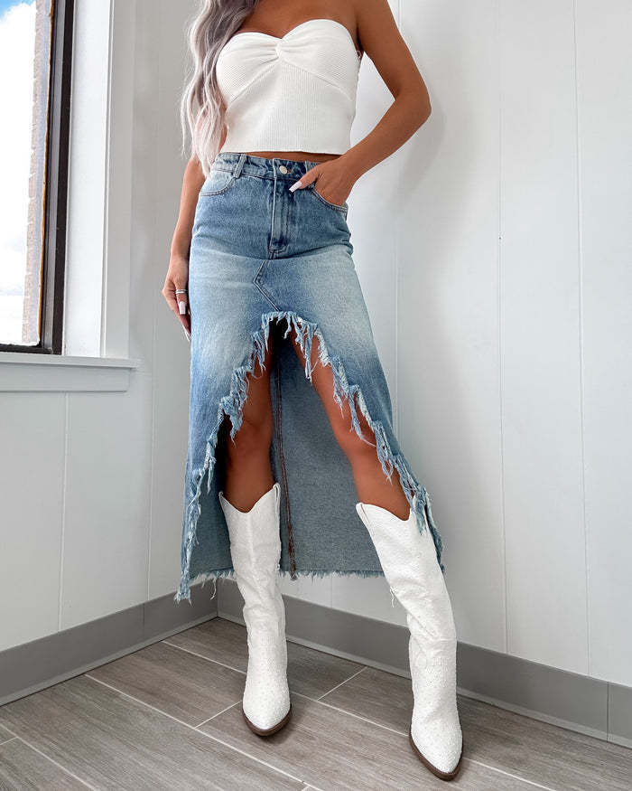 Eve | Jupe en jean