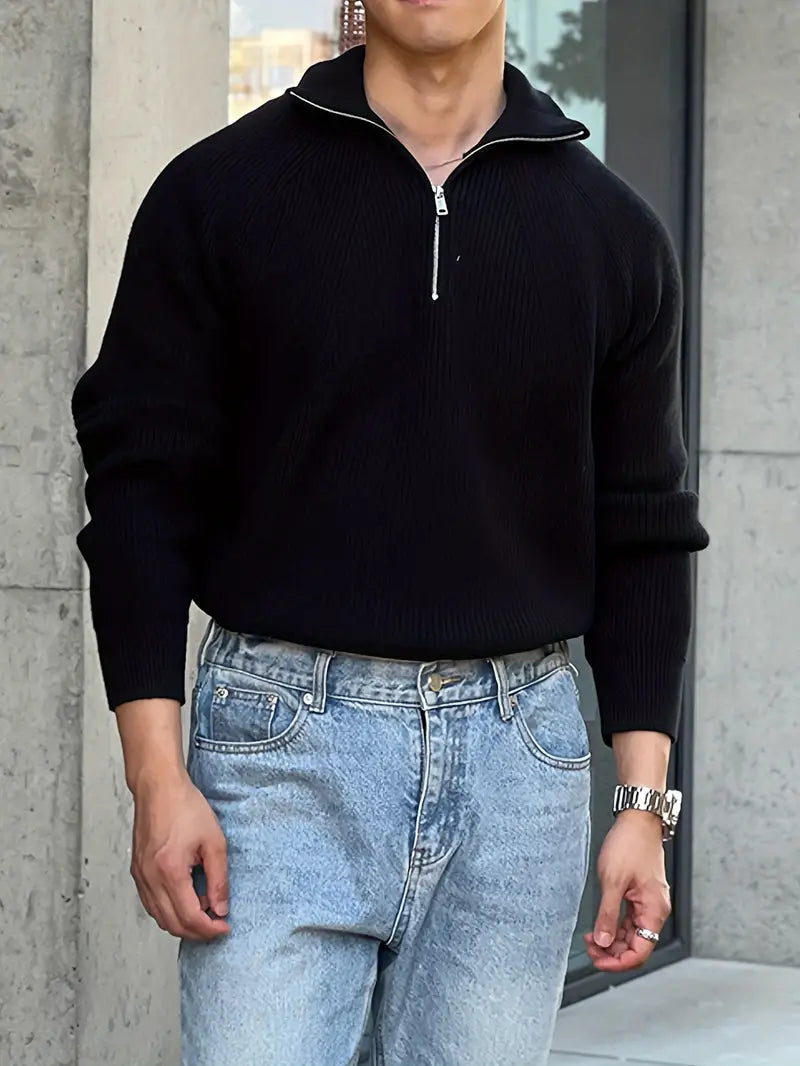 Mason | Pull demi-zip pour hommes