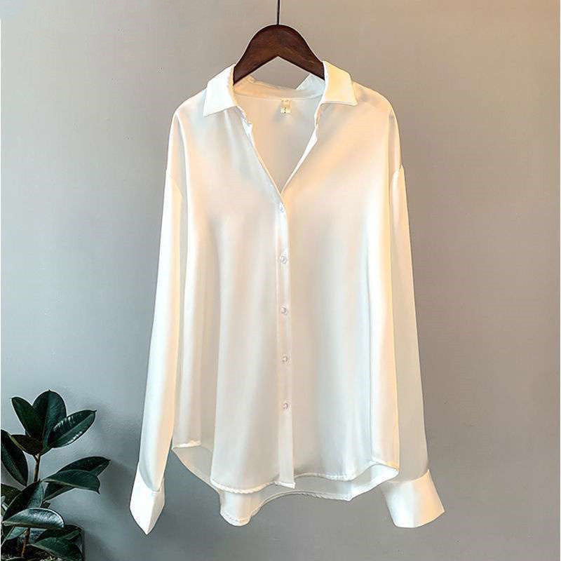Isabelle | Chemise en satin pour femme