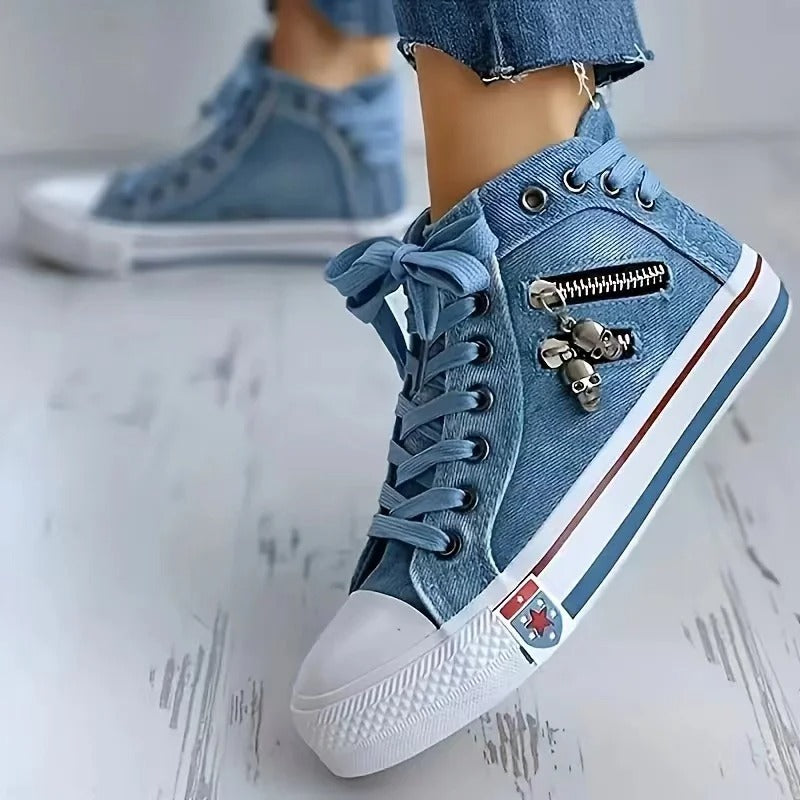 Brigitte | Chaussures en jean pour femmes