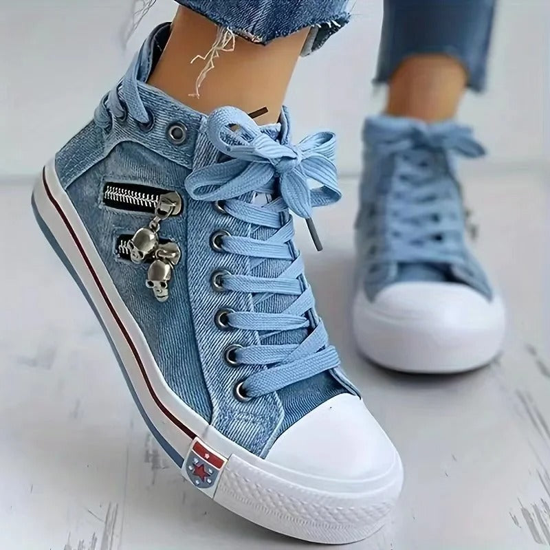 Brigitte | Chaussures en jean pour femmes