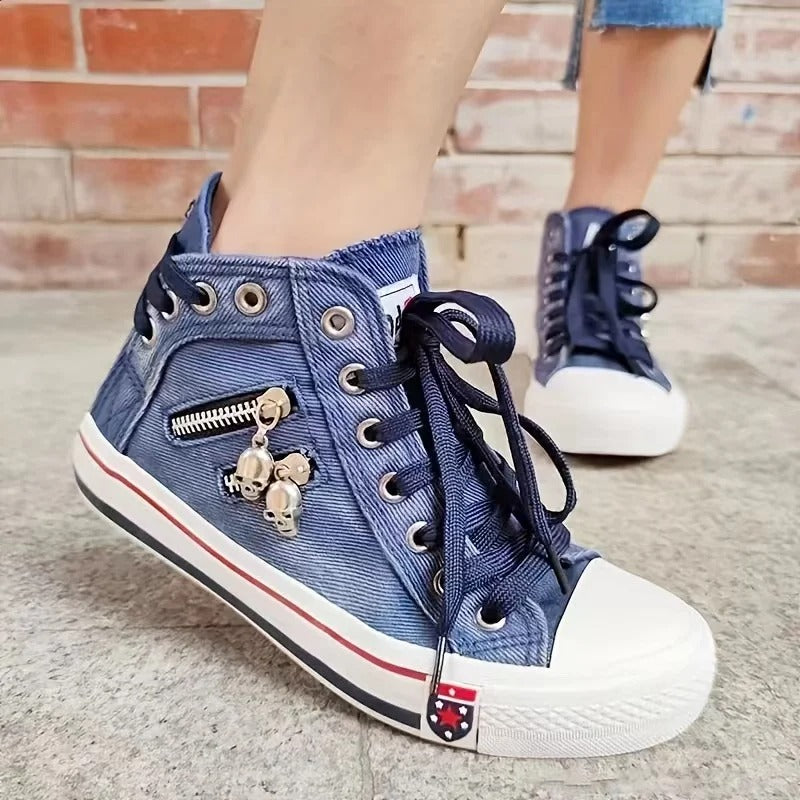Brigitte | Chaussures en jean pour femmes