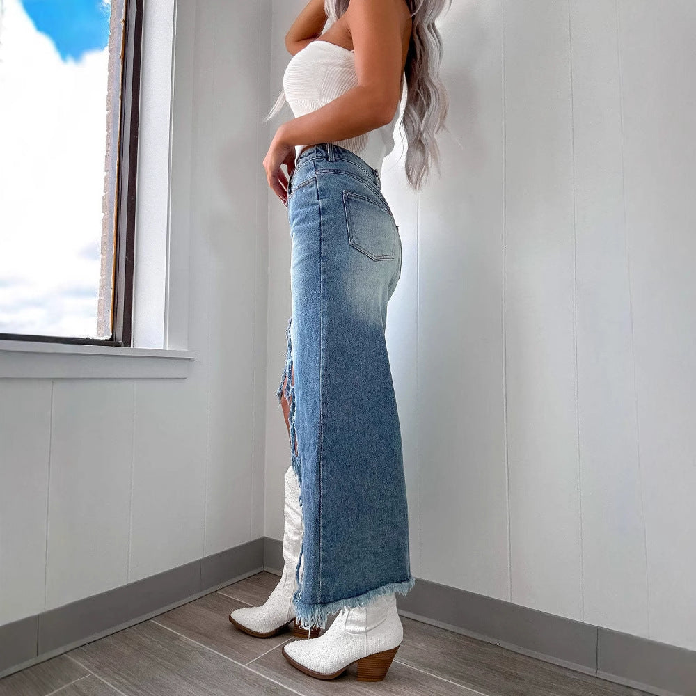 Eve | Jupe en jean