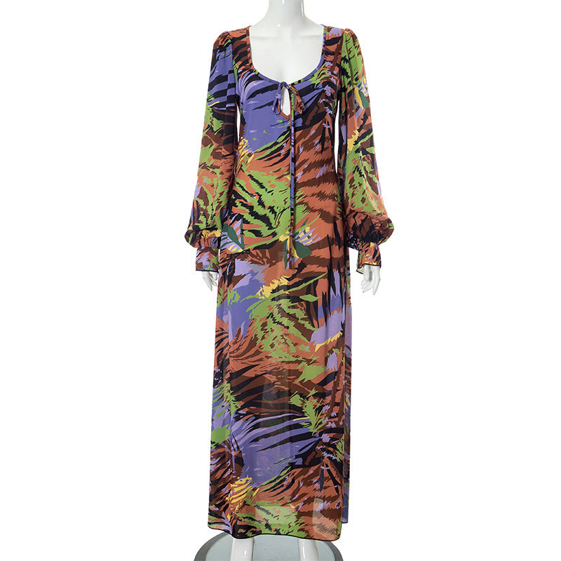 Renee | Robe colorée