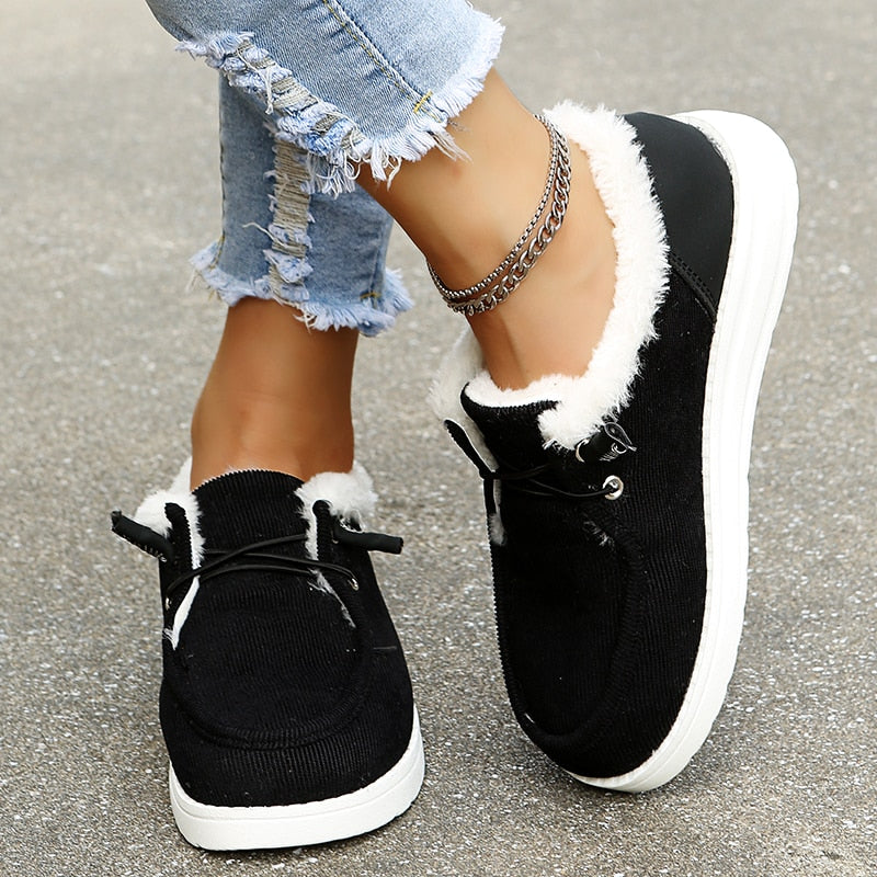Joyce | Chaussures d'hiver confortables et rembourrées pour femmes