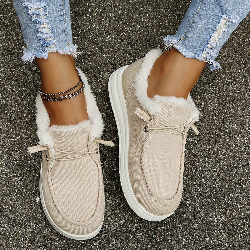 Joyce | Chaussures d'hiver confortables et rembourrées pour femmes
