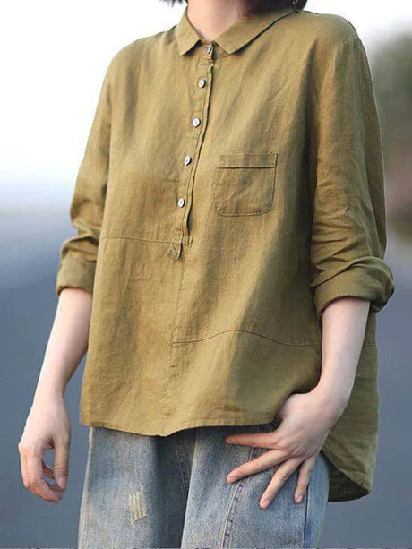 Chemisier à boutons pour femmes | Tailles : S à 3XL