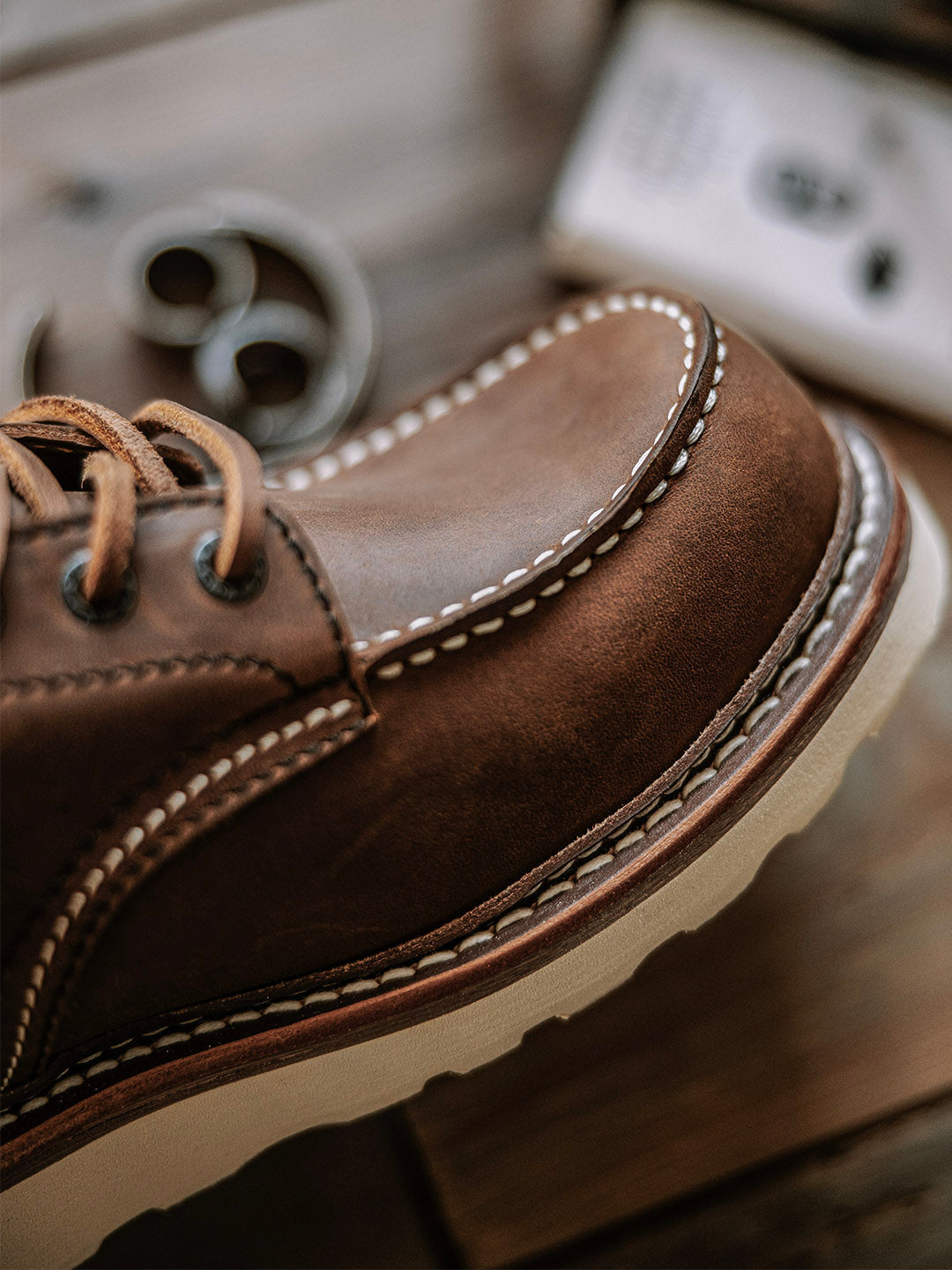 Mike | Bottes en cuir à bout mocassin pour hommes