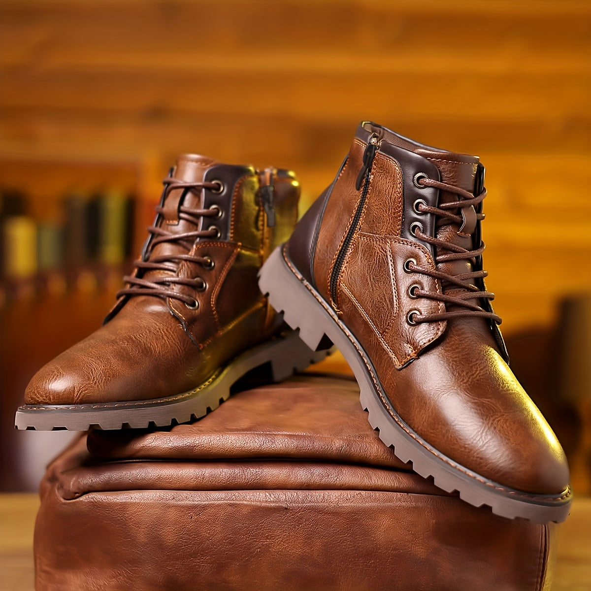 Iven | Bottes zippées pour hommes