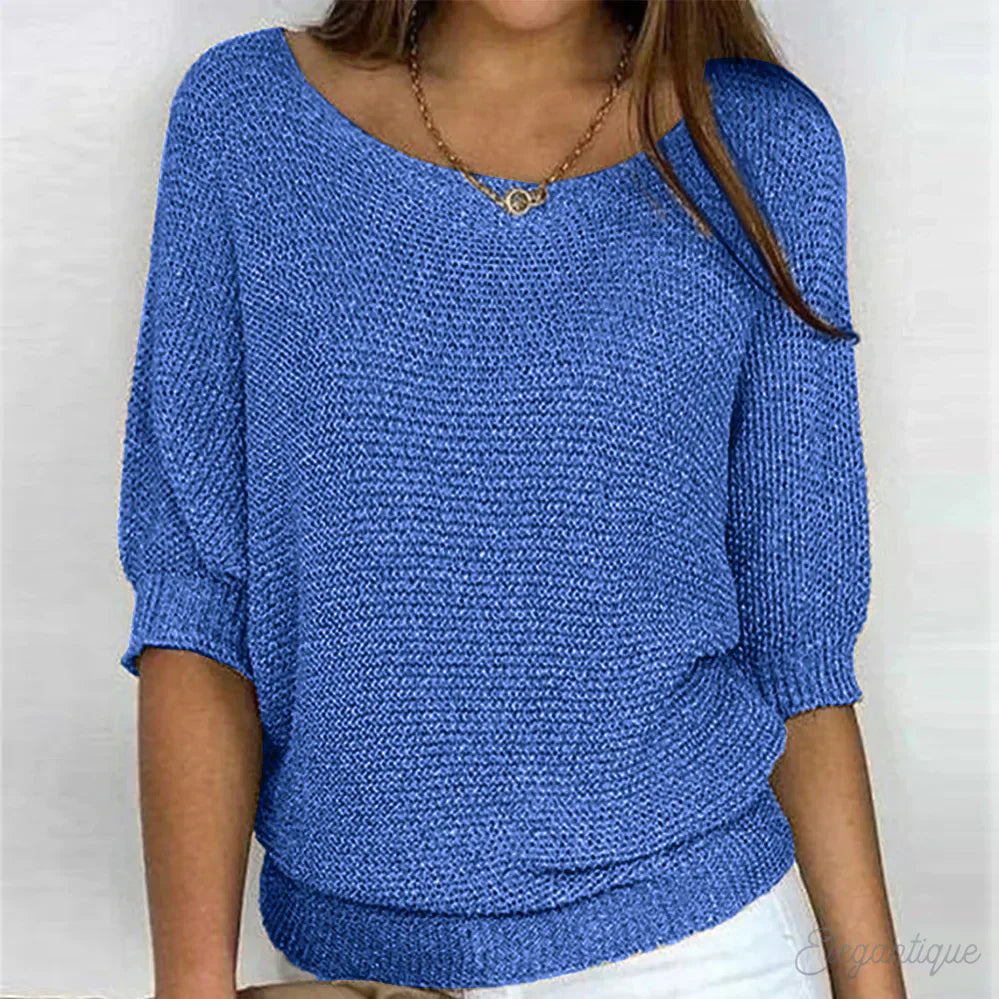 Charlena | Pull décontracté en tricot pour femmes