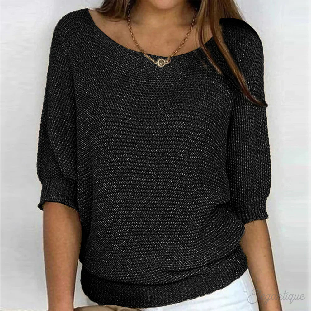 Charlena | Pull décontracté en tricot pour femmes