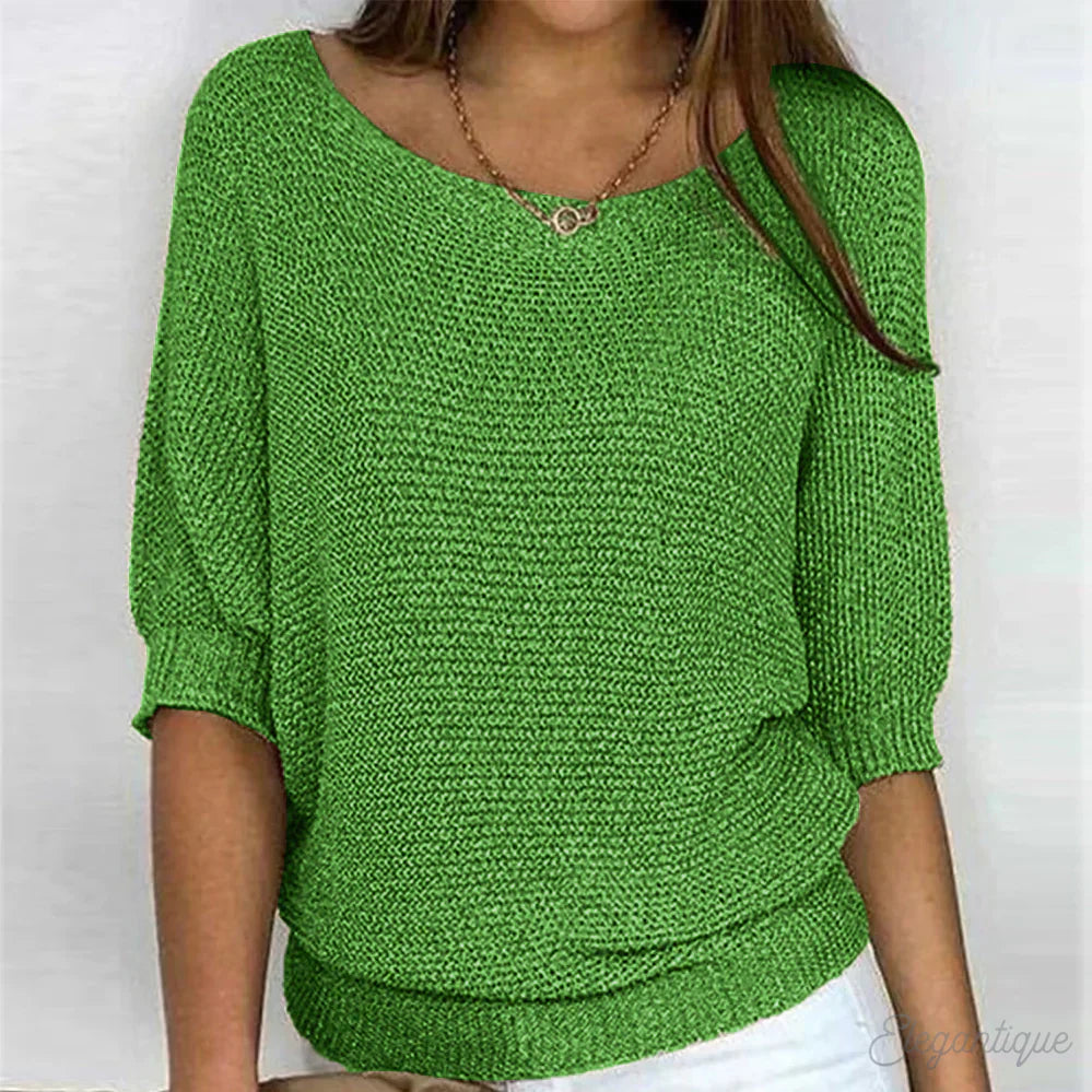 Charlena | Pull décontracté en tricot pour femmes