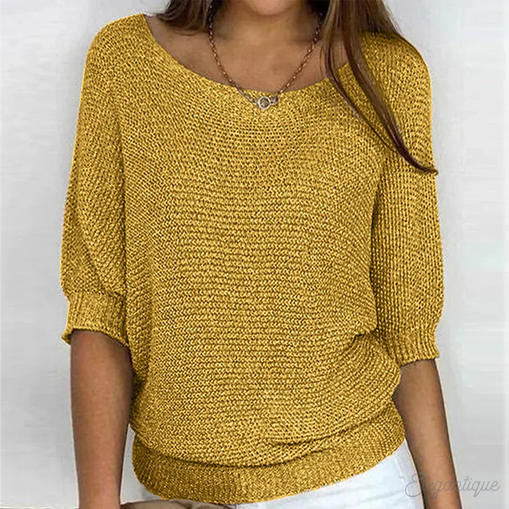 Charlena | Pull décontracté en tricot pour femmes
